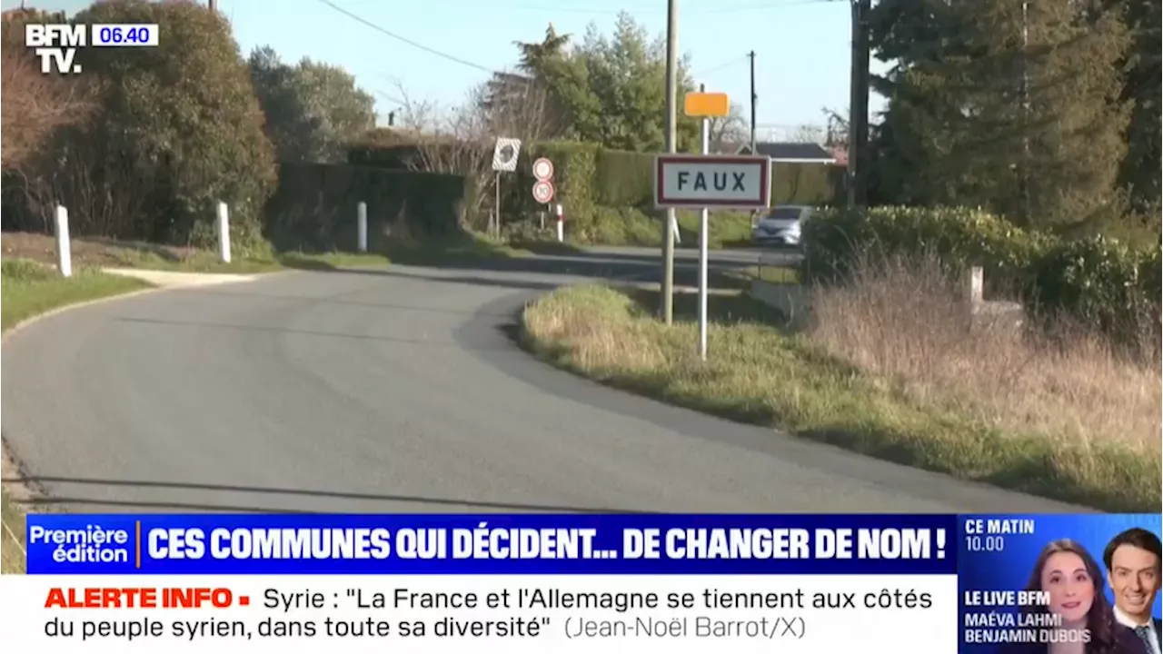 Faux se transforme en Faux-en-Périgord