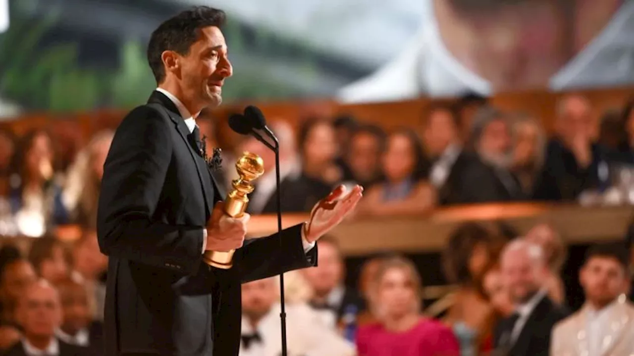 Adrien Brody dedica su Globo de Oro por 'The Brutalist' a sus antepasados ​​inmigrantes