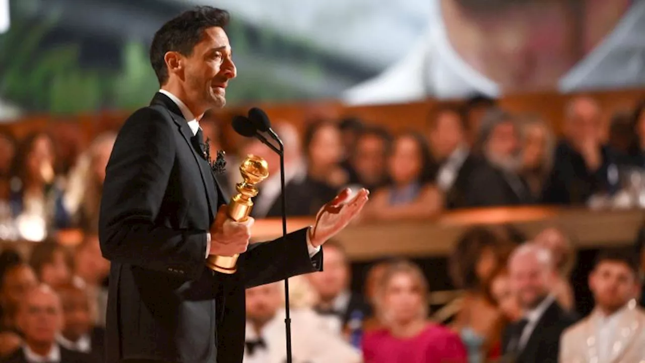 Adrien Brody Wins Golden Globe for 'The Brutalist', Honors Holocaust Survivors and Immigrant Journey