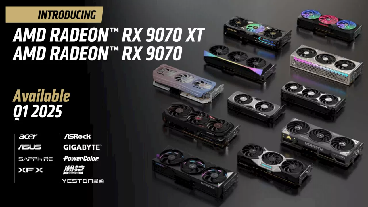 AMD enthüllt Radeon RX 9070 XT und RX 9070 auf RDNA-4-Basis