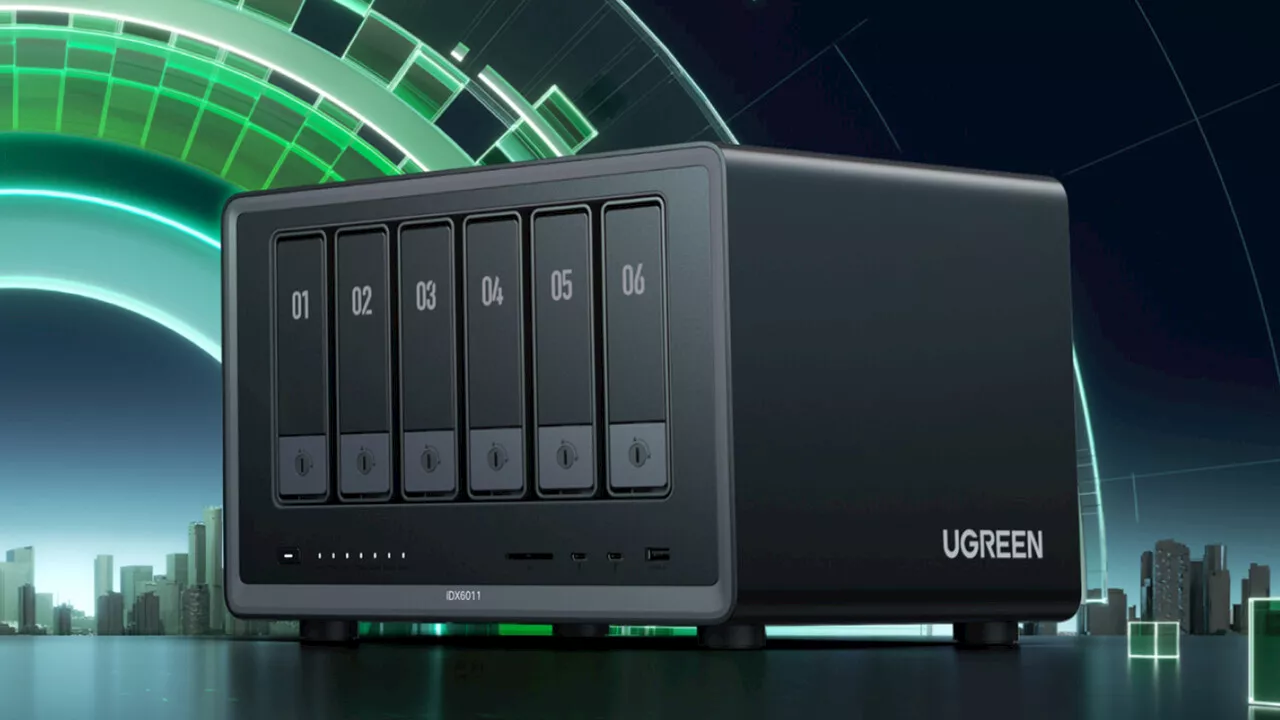 Ugreen kündigt neue AI-NAS-Systeme iDX6011 und iDX6011 Pro an