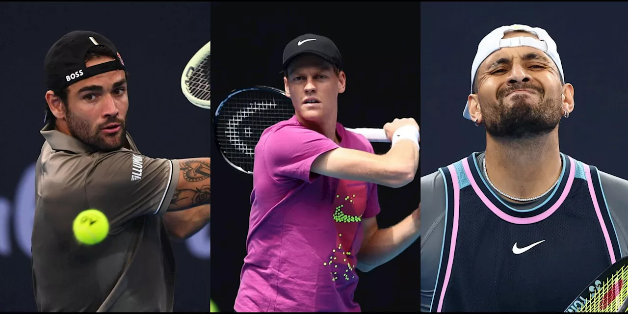 Sinner all'Australian Open: sfide, derby e possibili scontri