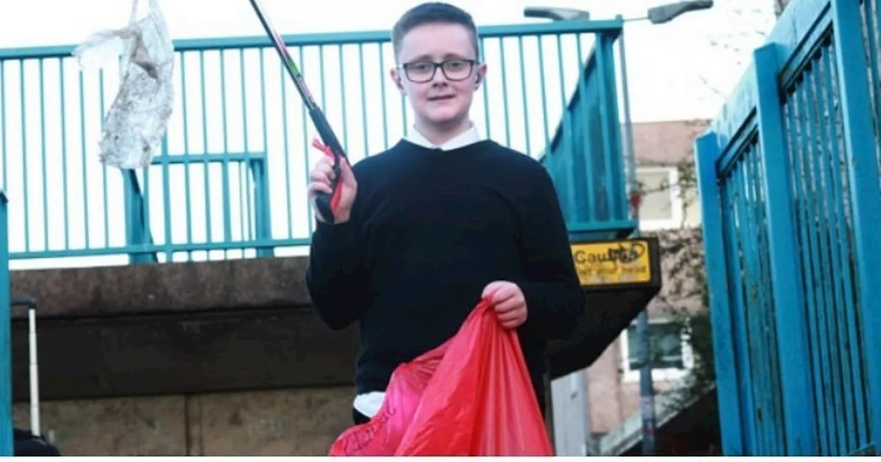 East Kilbride School Pupils Tackle Litter Problem