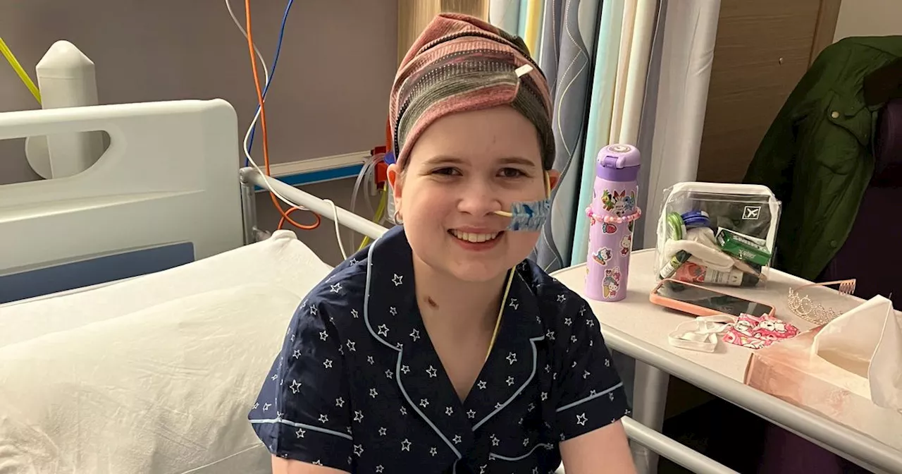 Edinburgh Schoolgirl's Positivity Lights Up Hospital Ward During Cancer Treatment