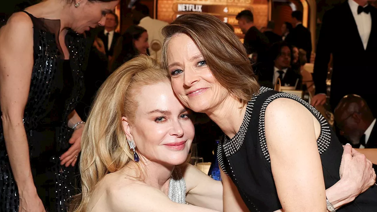 Nicole Kidman and Jodie Foster's Intense Conversation at the 2025 Golden Globes Sparks Fan Curiosity