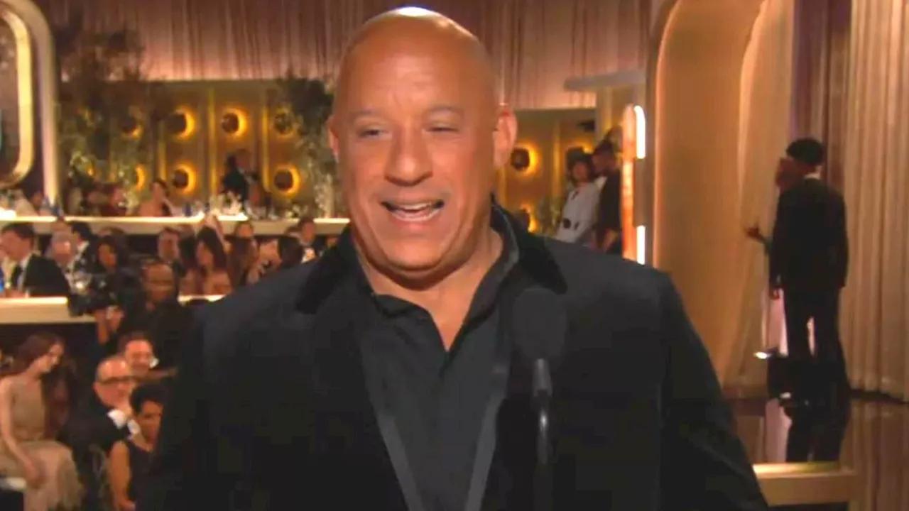 Vin Diesel and Dwayne 'The Rock' Johnson's Awkward Golden Globes Moment