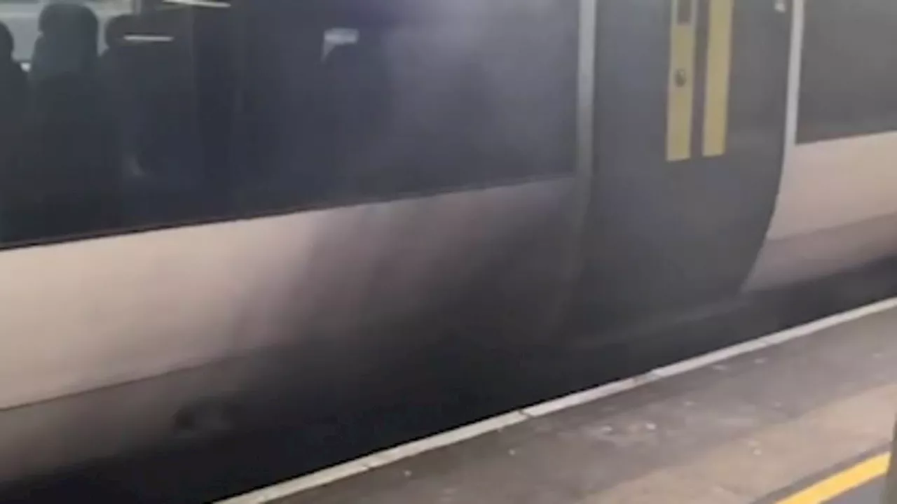 Train Fire at Gatwick Airport Causes Evacuations