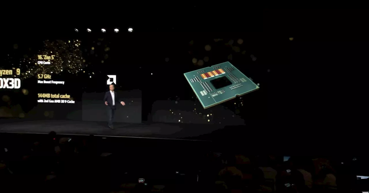 AMD's Ryzen 9 9950X3D and Ryzen 9 9900X3D Solidify Gaming Lead at CES 2025