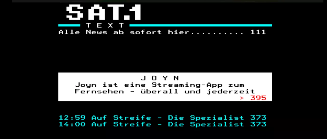 ProSiebenSat.1 und ZDF reduzieren ihre Teletext-Angebote