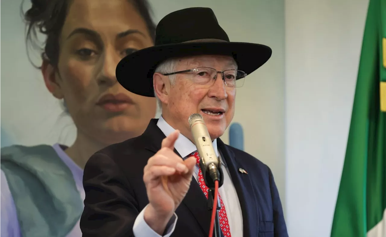 Ken Salazar deja como encargado de embajada a Mark Johnson; “me siento con mucho orgullo de haber servido como embajador”