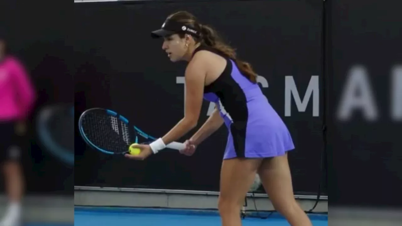 María Camila Osorio inició el 2025 con victoria en el torneo de Hobart, Australia