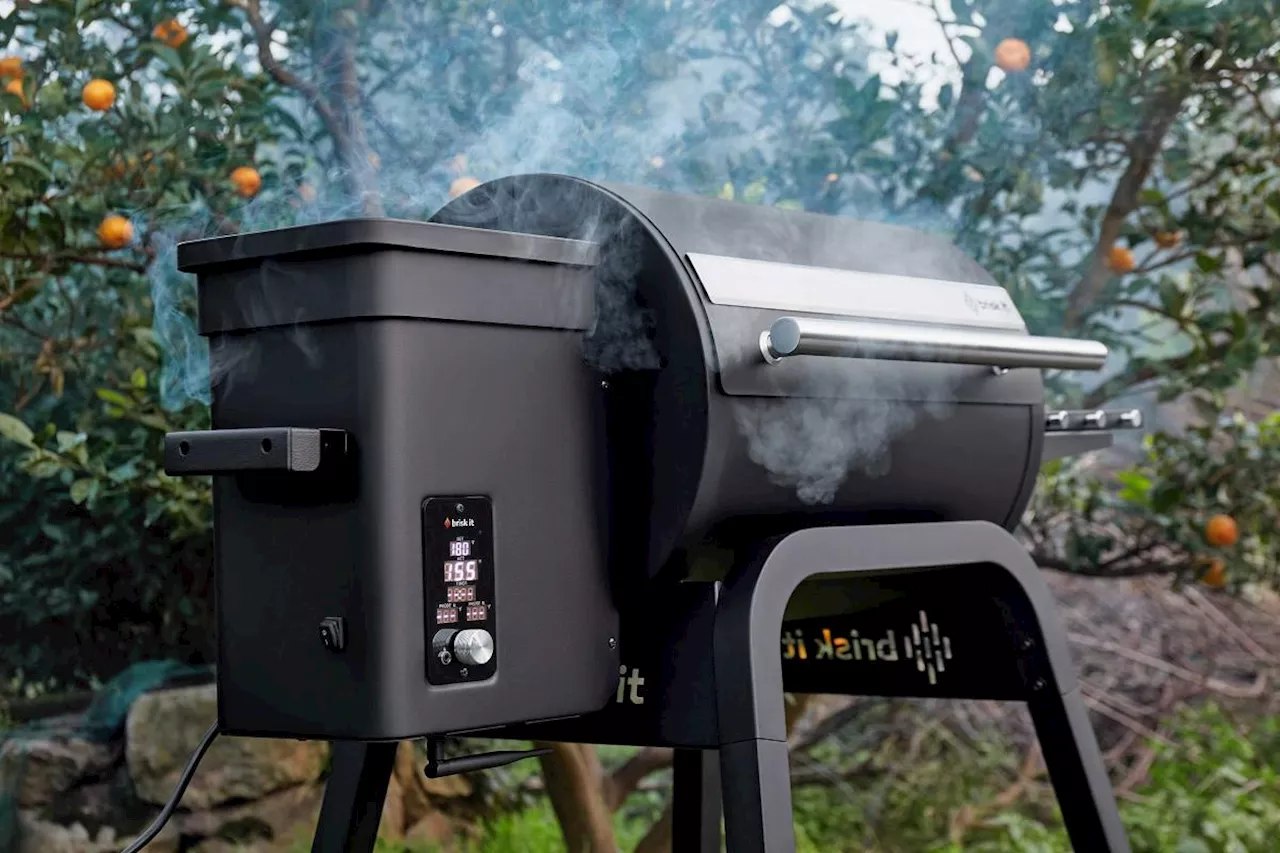 Brisk It's New Zelos 450 Smart Grill Brings AI Cooking to the Masses