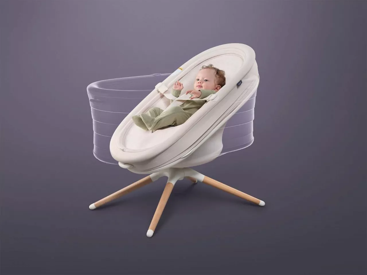 Elvie's Rise: A Baby Bouncer That Converts to a Bassinet