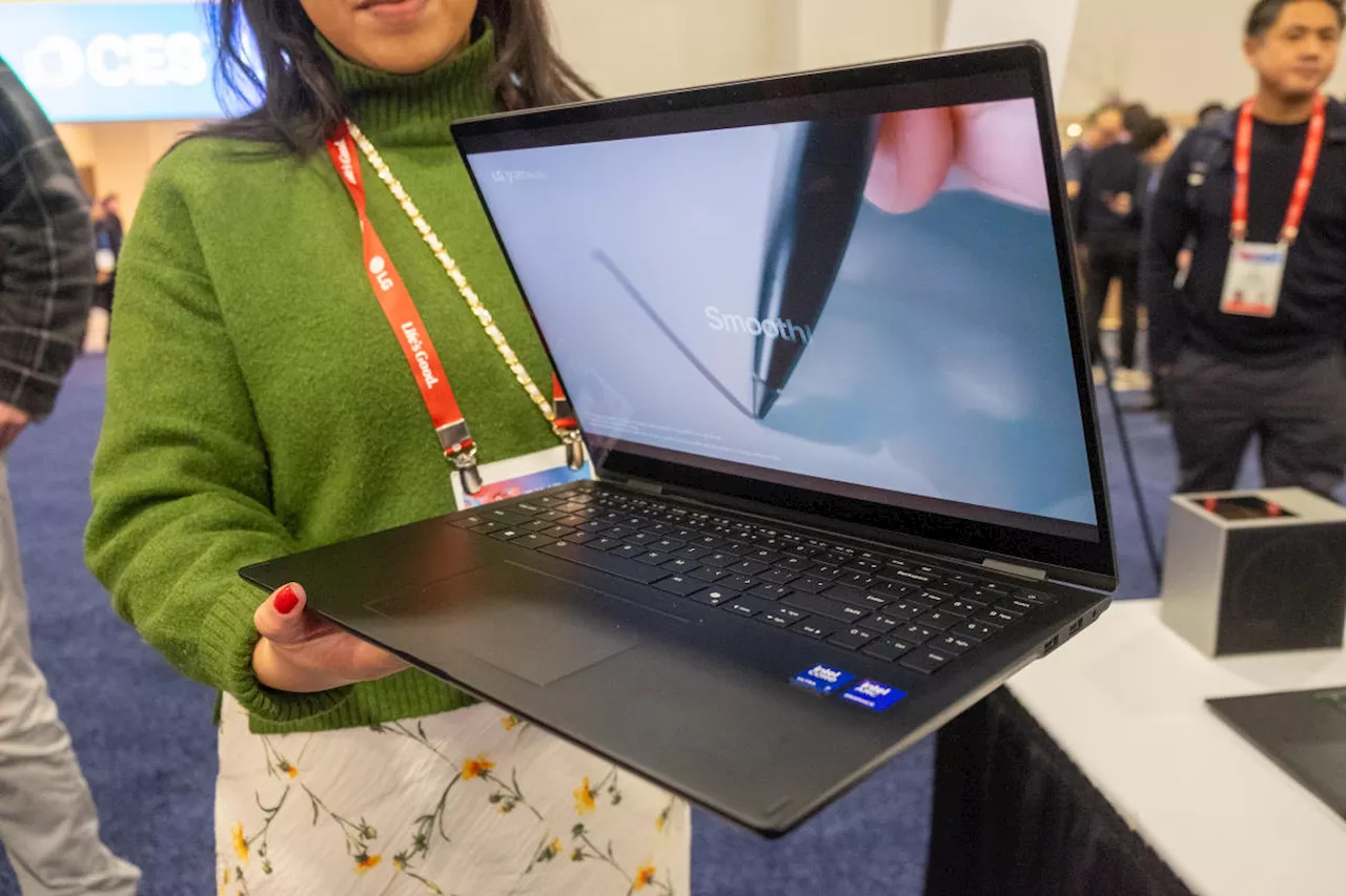 LG Gram Pro 2-in-1 at CES 2025: First Look