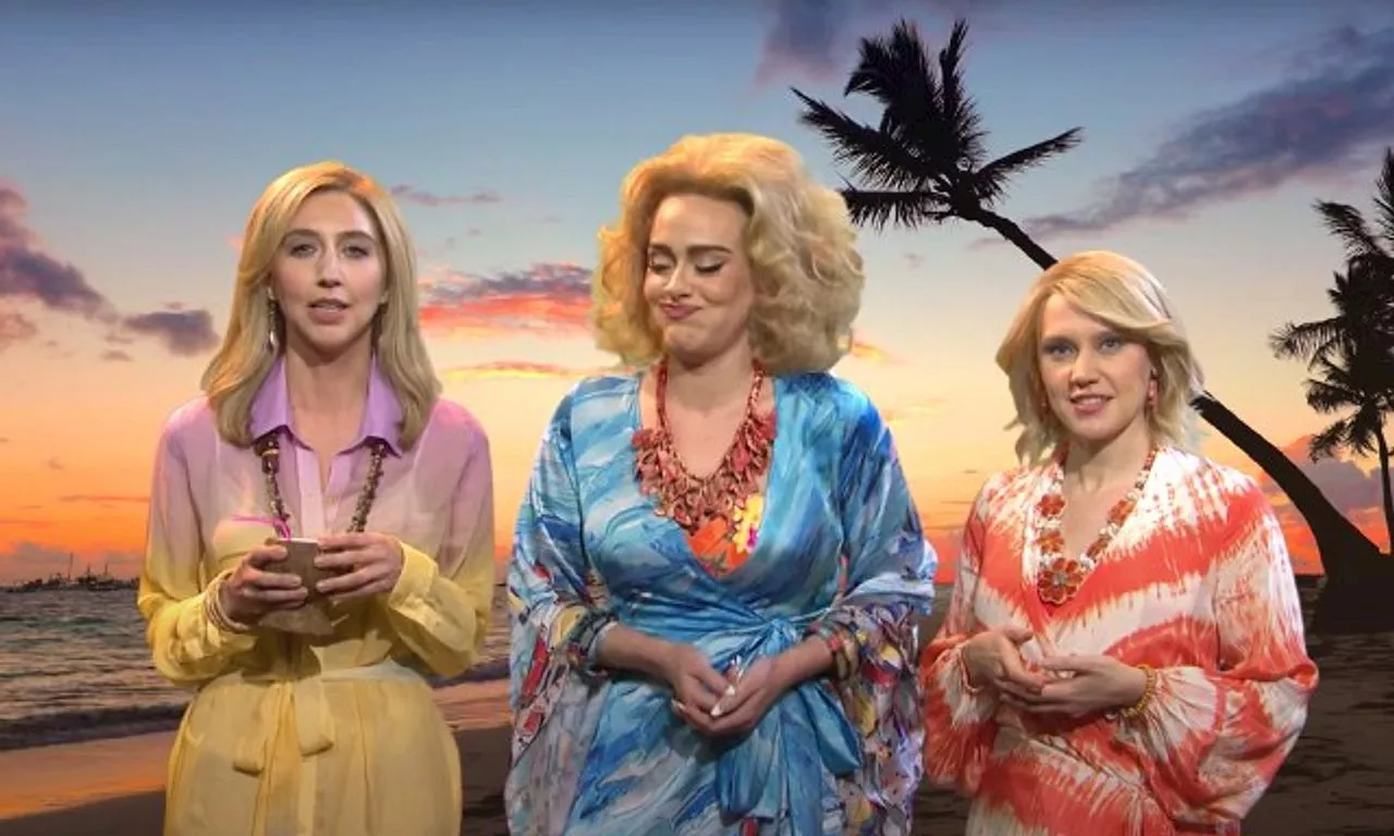 Adele couldn’t hold it together one bit during this ’SNL’ sketch