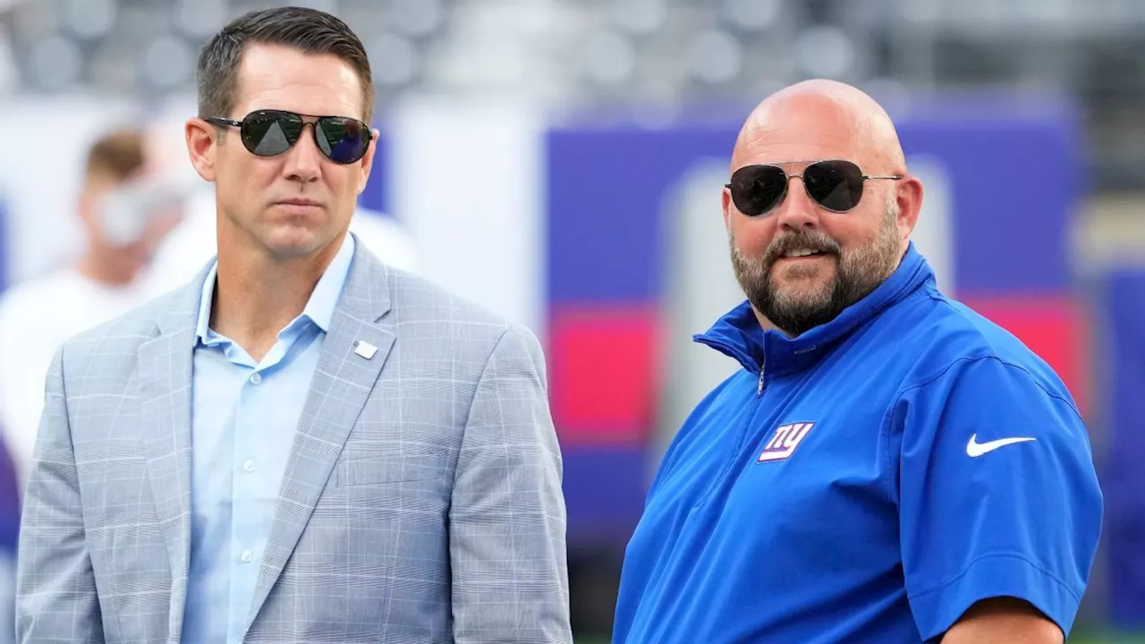 Giants keep GM Joe Schoen, coach Brian Daboll after 3-14 season