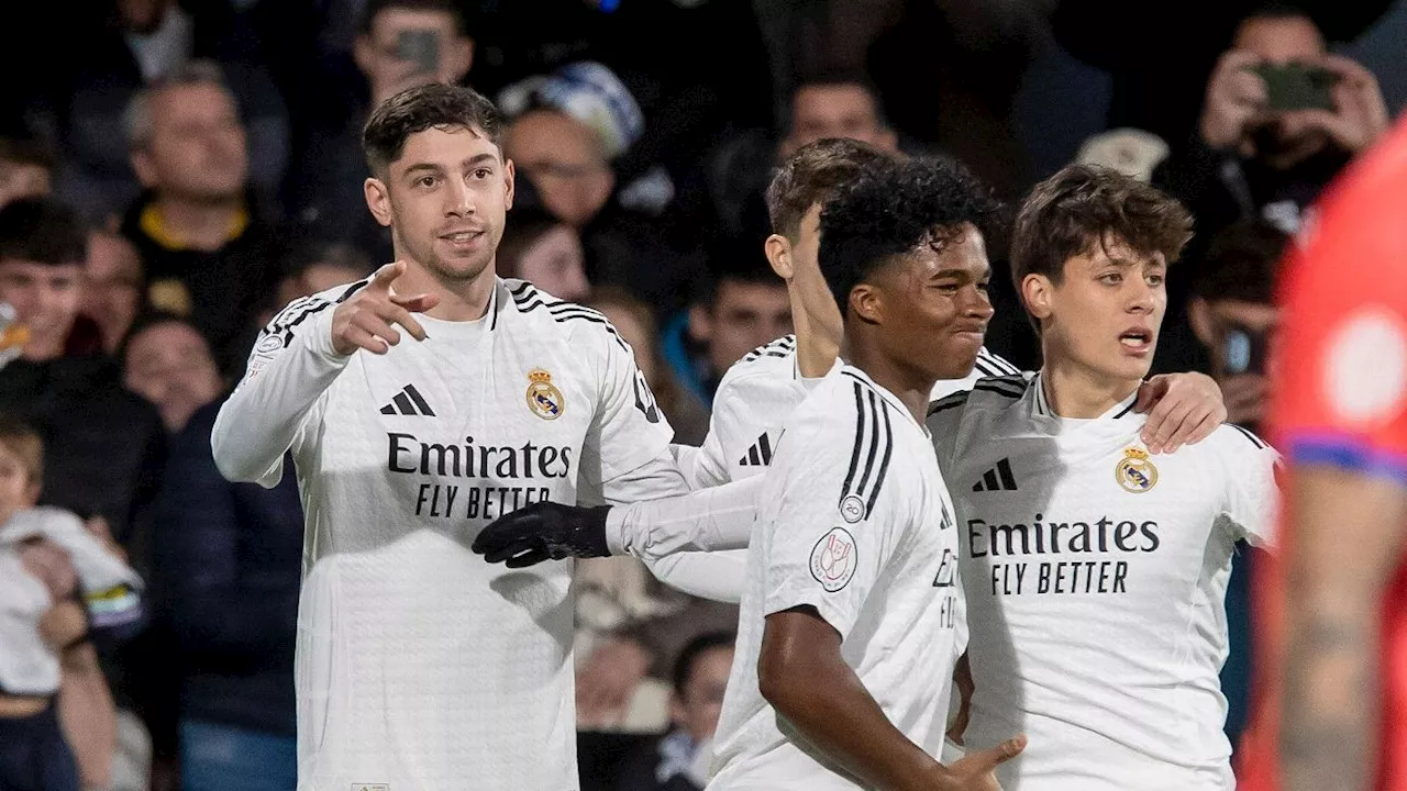 Real Madrid vence Minera em amistoso com goleada