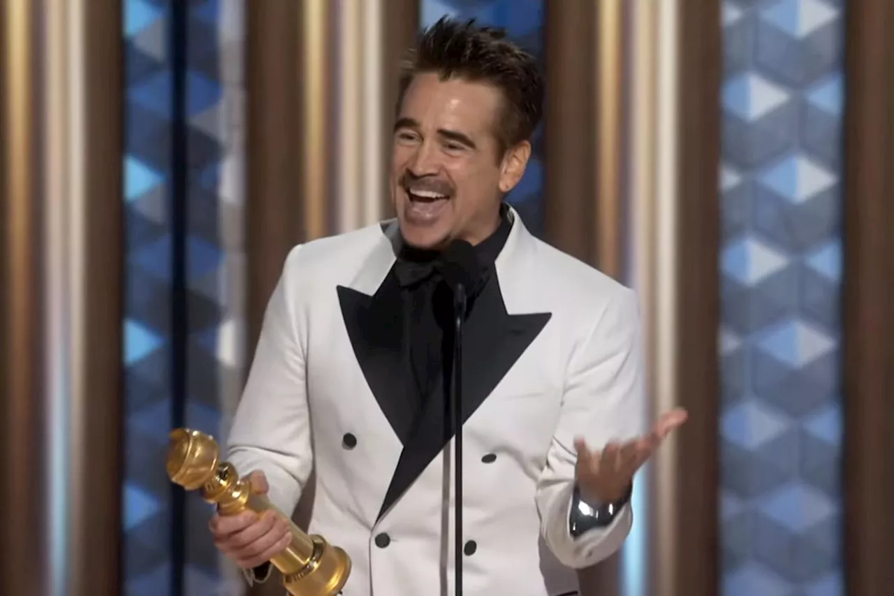 Colin Farrell jokes that he did The Penguin performance 'all by myself'