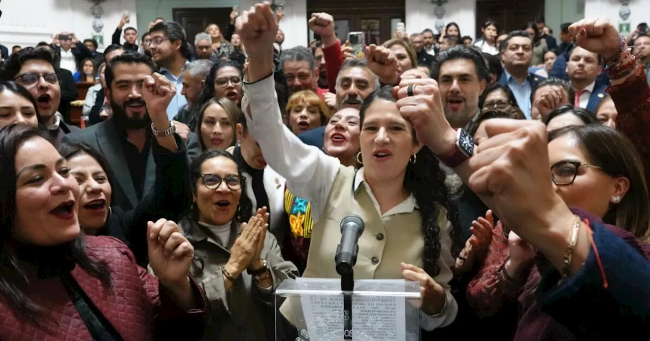 Bertha Alcalde Luján asume la Fiscalía CDMX con retos pendientes