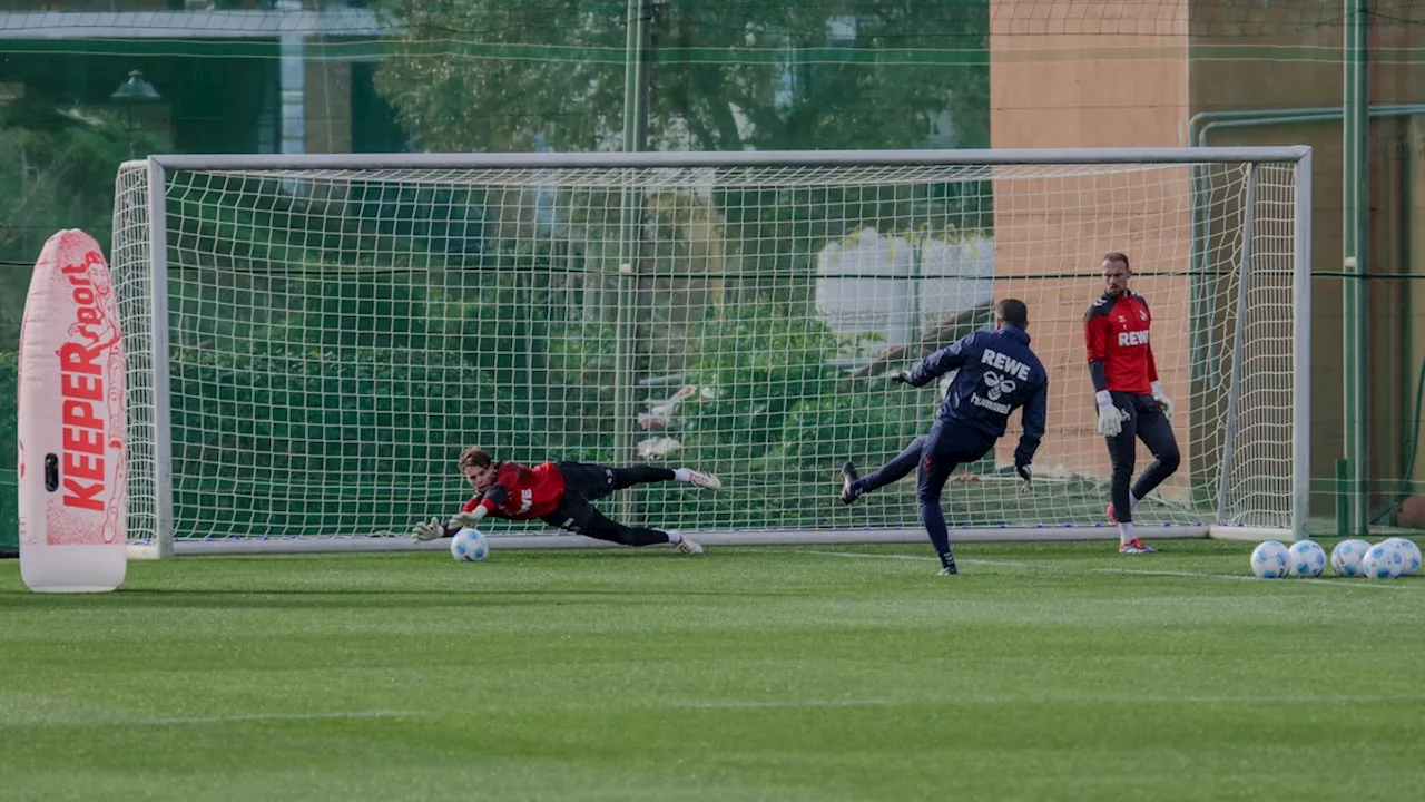 Jonas Urbig pausiert im Trainingslager des FC Köln wegen Kniebeschwerden