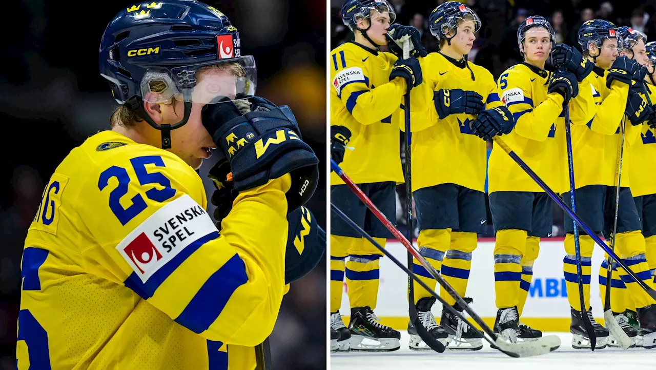 Sverige förlorar bronsmatchen i JVM mot Tjeckien