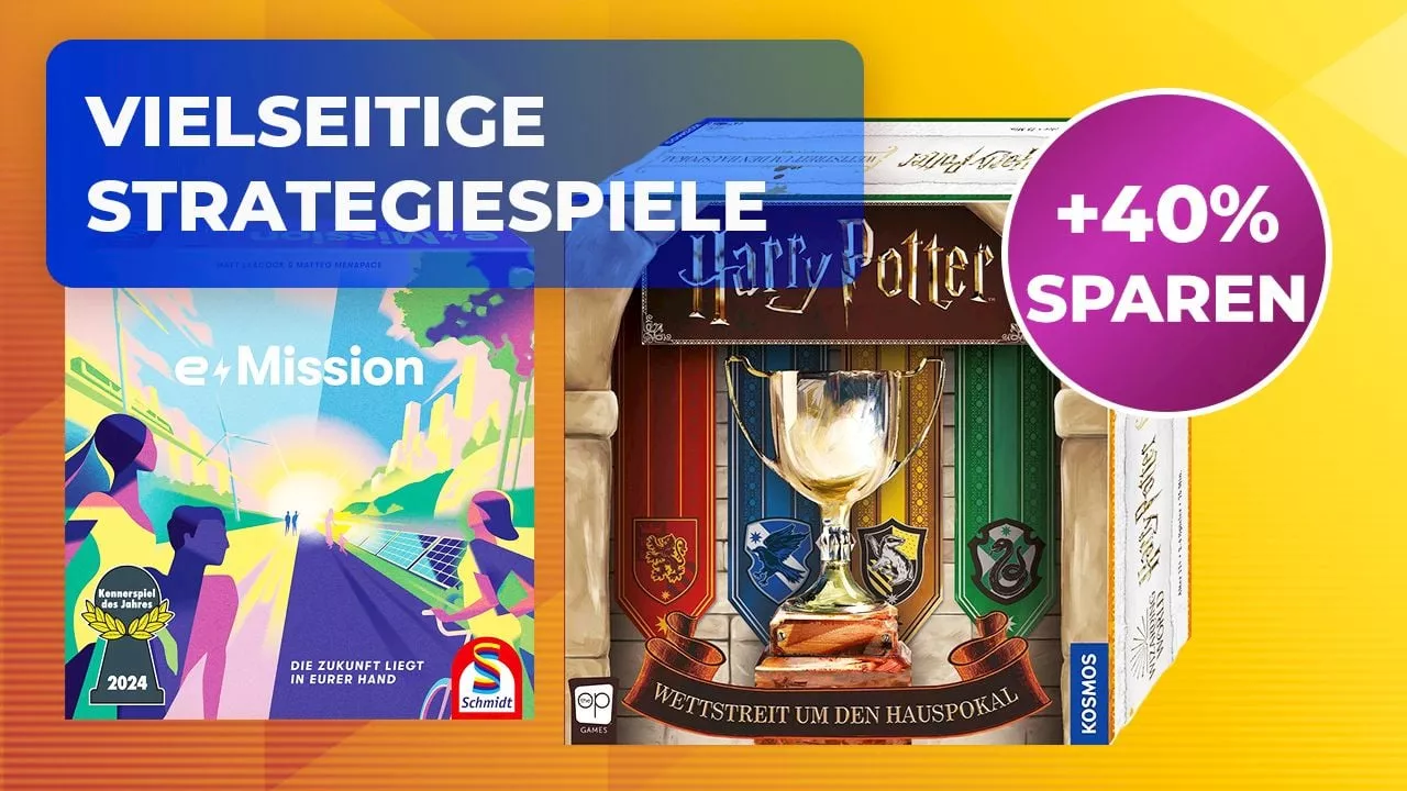 Brettspiel-Schnäppchen bei Amazon: Strategische Klassiker mit bis zu 41% Rabatt