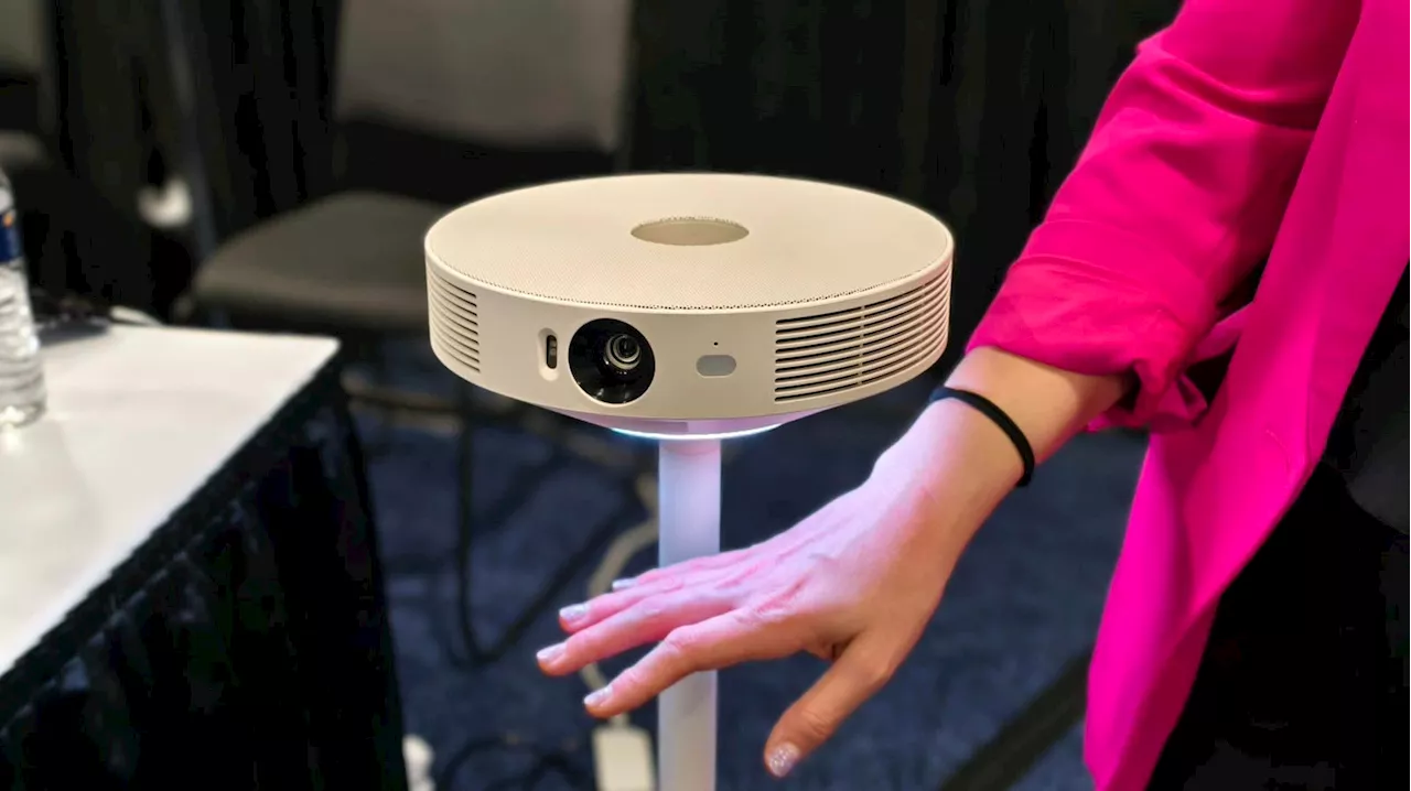 LG's 3-in-1 Projector: Mood Lamp, Bluetooth Speaker, and Home Theater in One