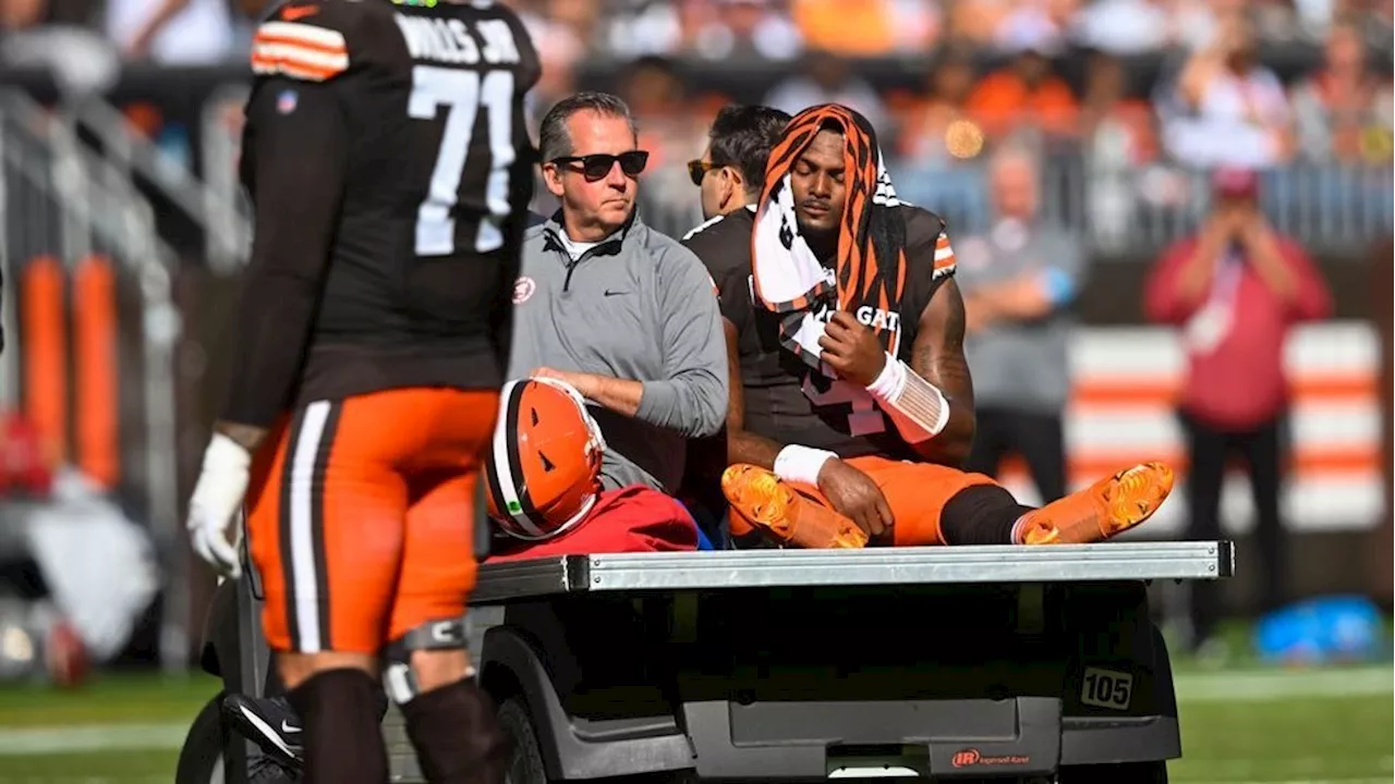 Deshaun Watson Suffers Achilles Setback, Browns Uncertain About 2025 Availability