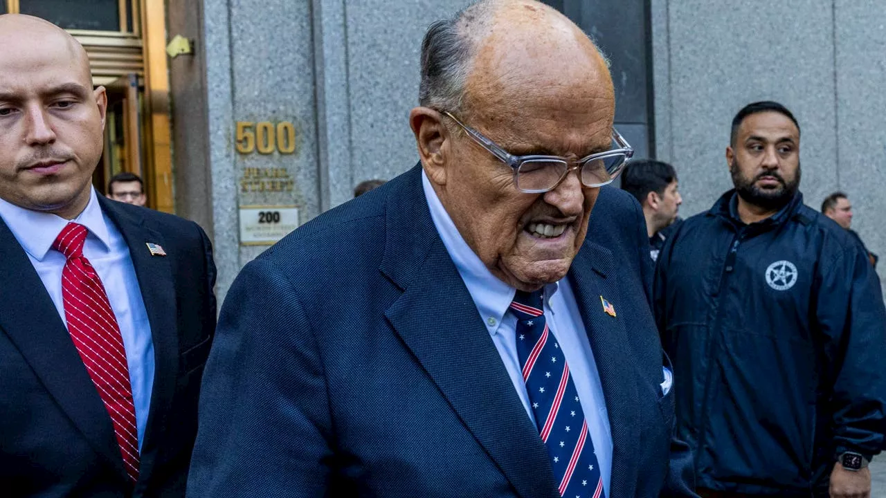 Rudy Giuliani held in contempt for withholding assets from Georgia election workers