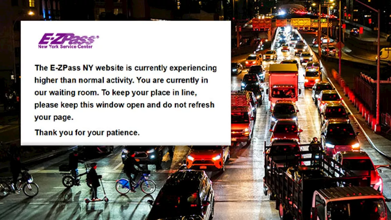 E-ZPass Website Crashes on First Day of New York City Congestion Pricing