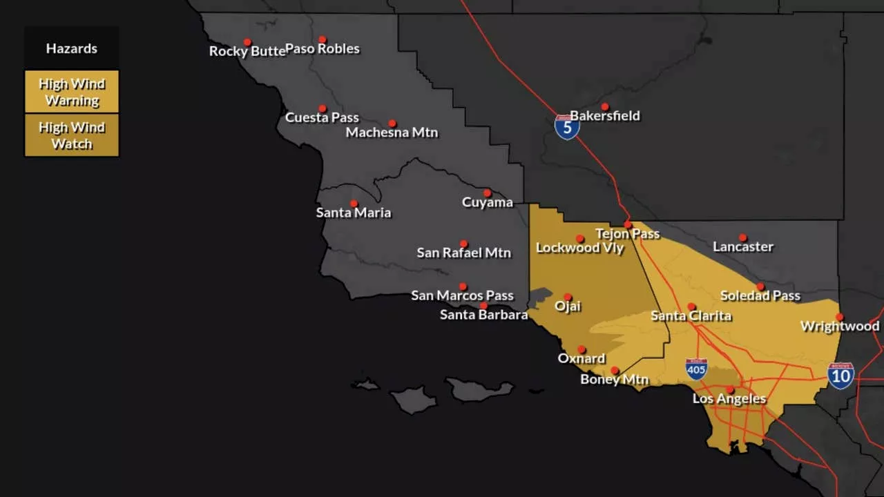 Dangerous Winds Bring Extreme Fire Weather to Southern California