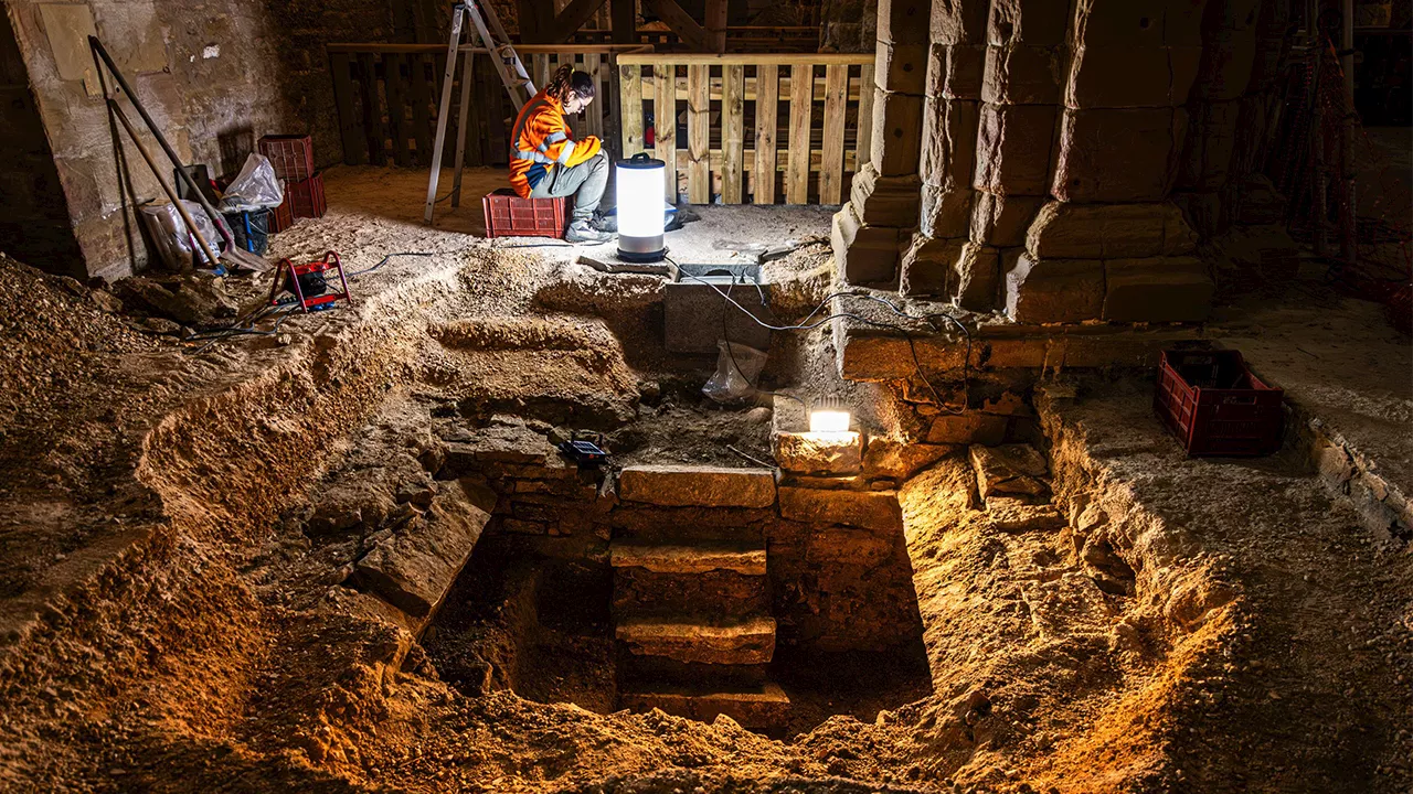 400-Year-Old Burial Vault Found Under French Church