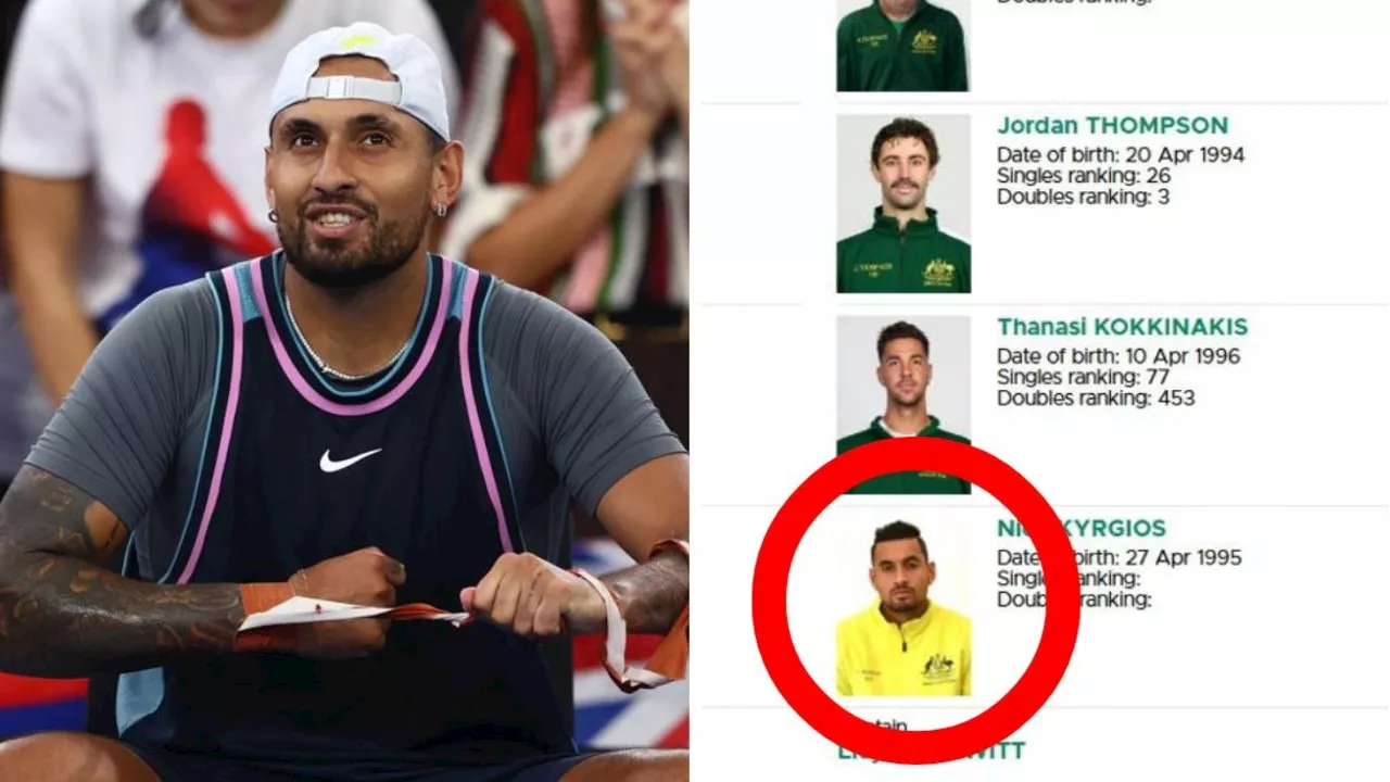 Kyrgios Set for Potential Davis Cup Return