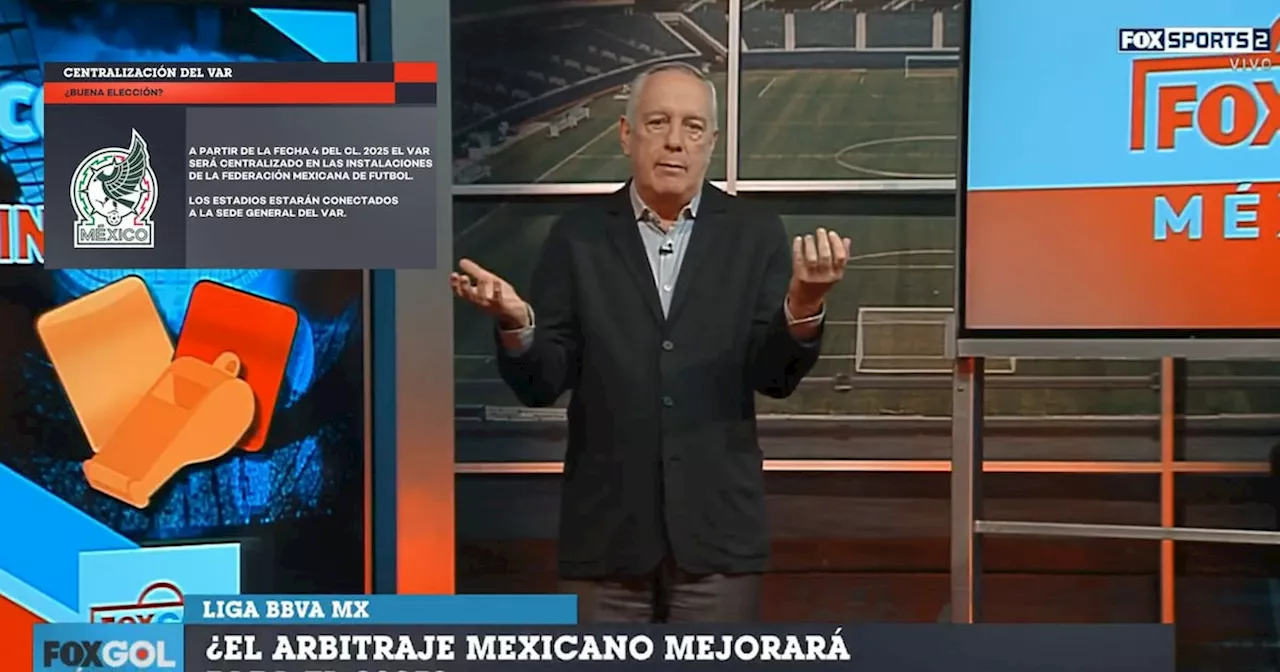 ¡VAR centralizado inicia en Clausura 2025! Brizio explica en qué fecha dejará de usarse en estadios