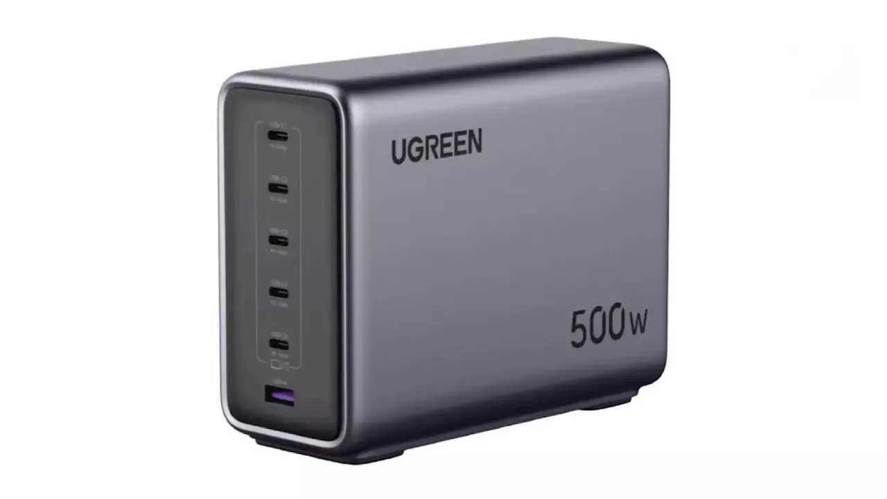 6 ports, 500 W : votre chargeur USB-C ne tient pas la comparaison avec celui-là