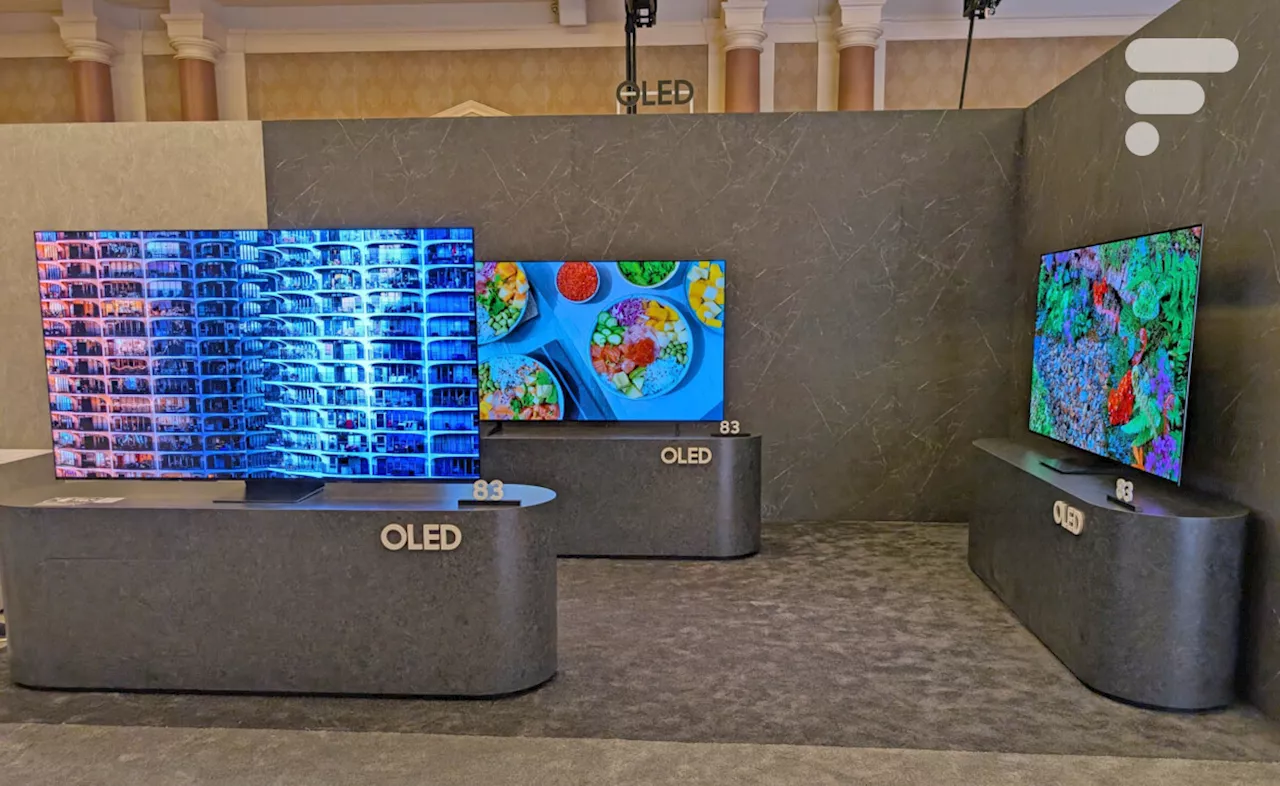 Samsung dévoile ses nouvelles séries de téléviseurs OLED premium au CES 2025