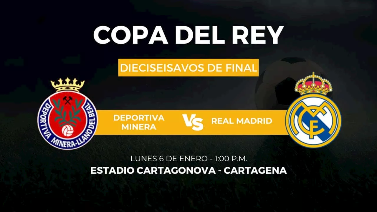 Cartagena vs Real Madrid: Un choque histórico en la Copa del Rey