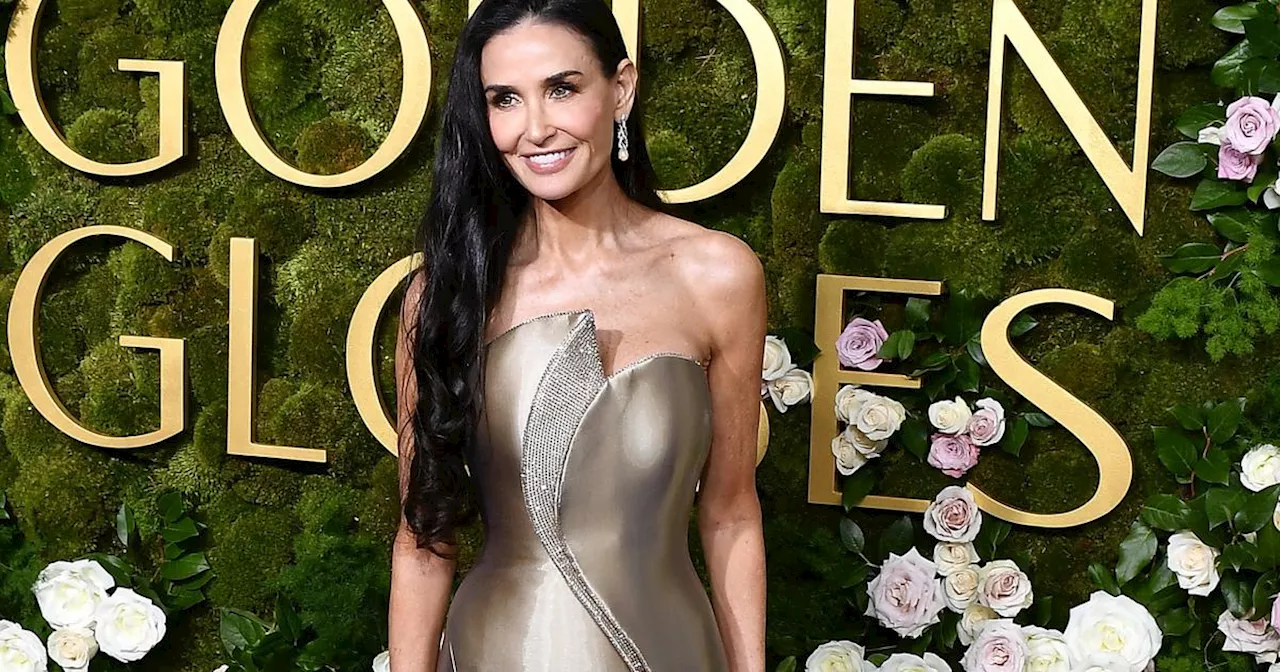 Demi Moore : Un Look Inoubliable aux Golden Globes