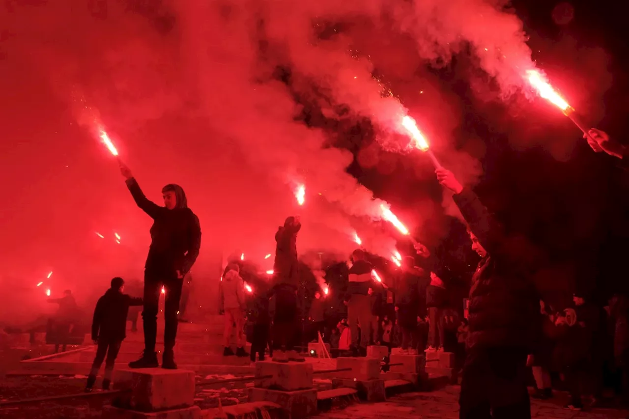 Thousands Protest in Montenegro Demanding Security Official Resignations After Deadly Shooting