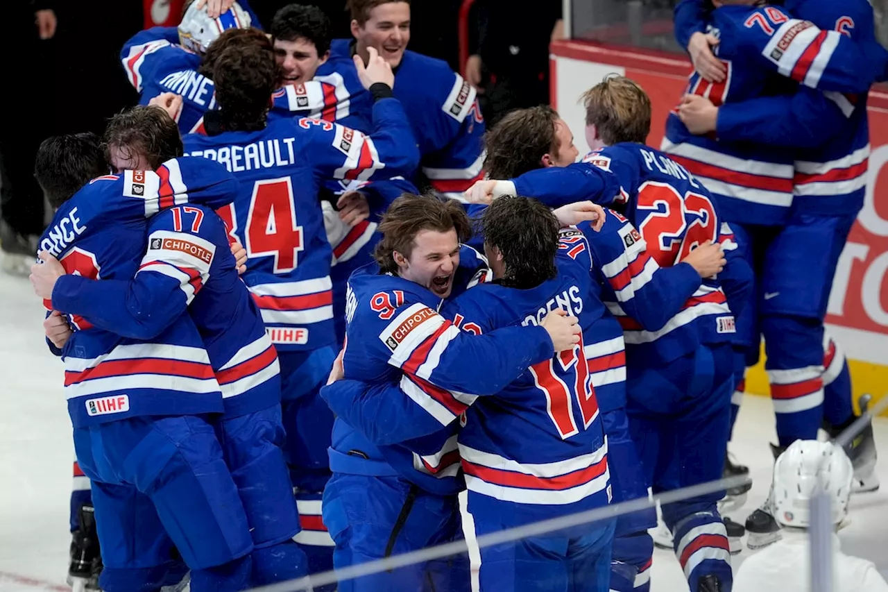 USA Wins Back-to-Back World Junior Hockey Championships