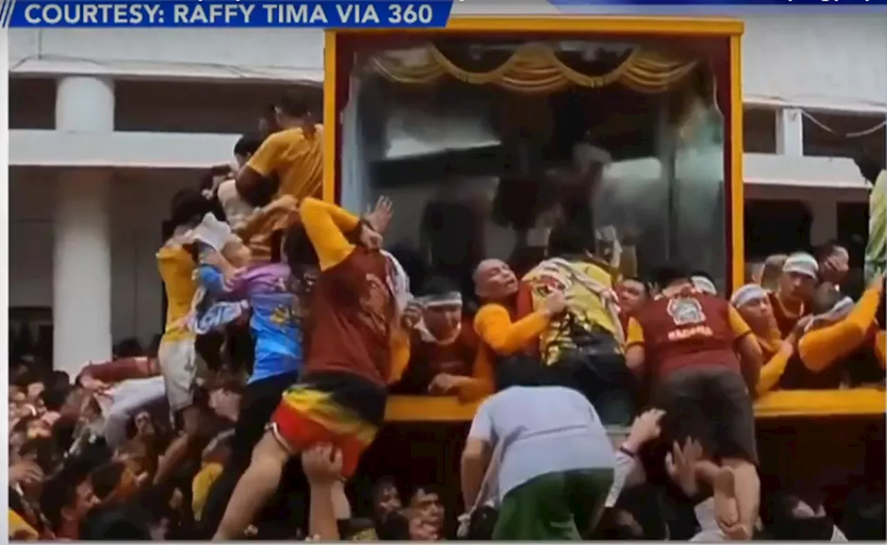 Andas of Black Nazarene gets sunroof, reinforced for Traslacion 2025