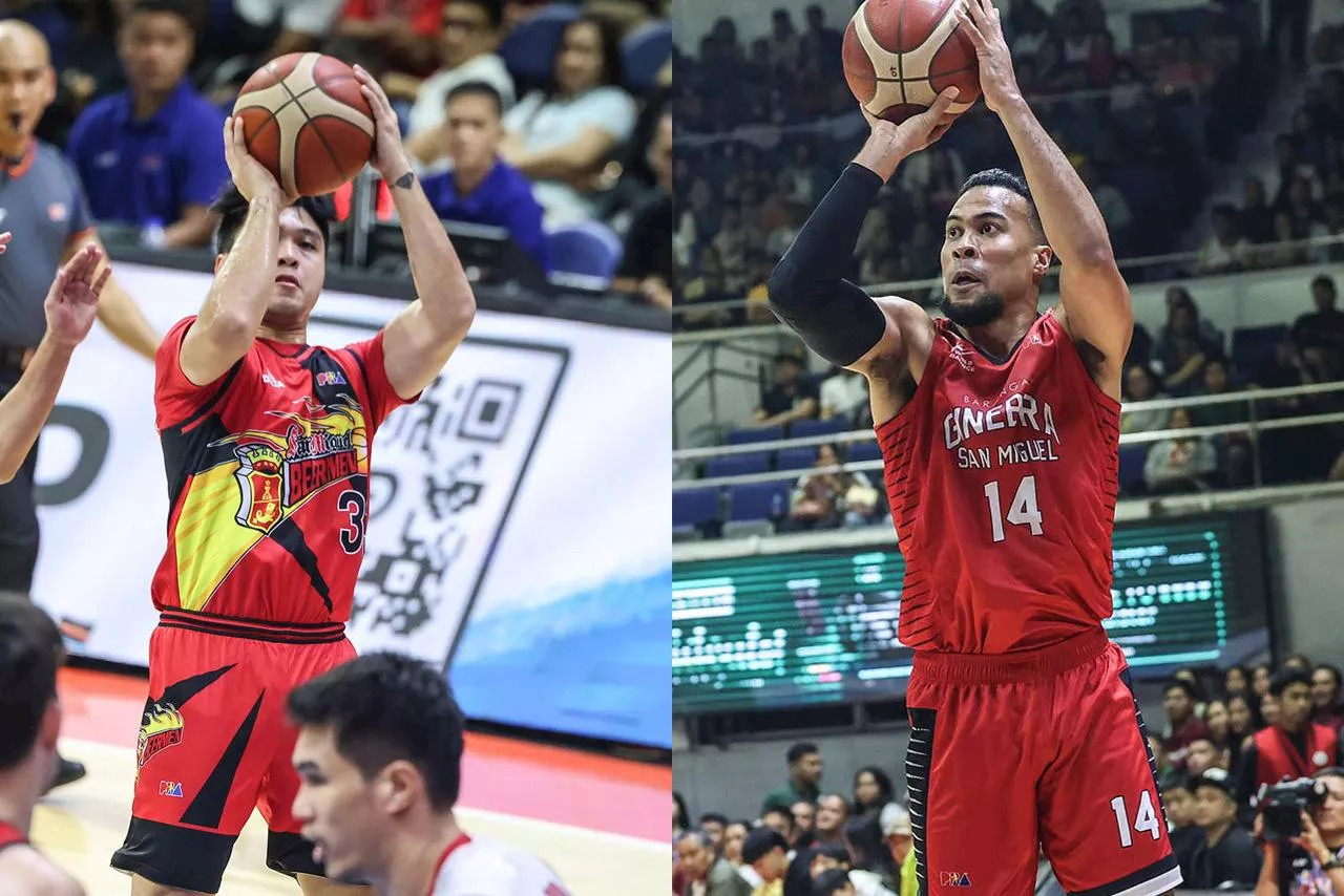 Holt, Tiongson Face Off in New Uniforms