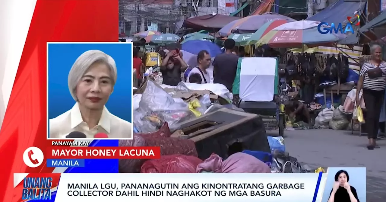 Manila Mayor: Garbage Collector Liability Being Investigated After New Year's Waste Accumulation