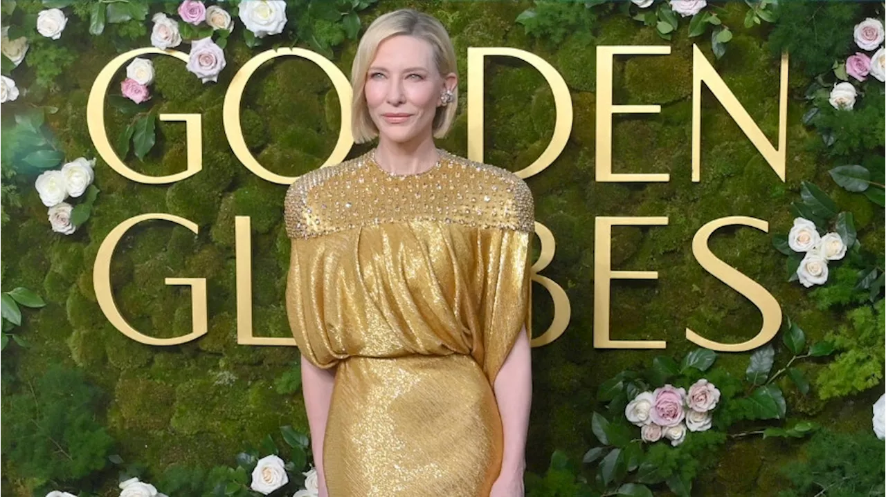 Cate Blanchett Re-Wears Gold Louis Vuitton Dress, Proving Sustainable Style is Chic