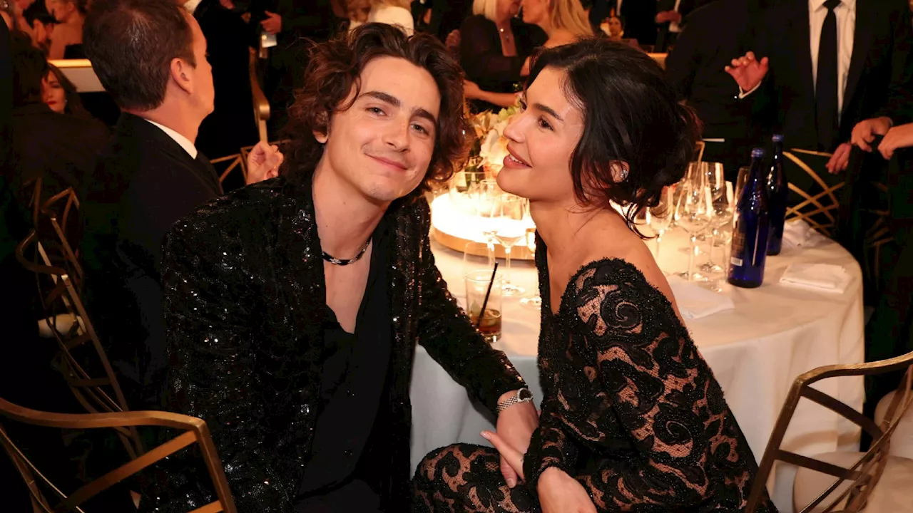 The Internet Is Obsessed With Kylie Jenner And Timothée Chalamet’s Golden Globes Date Night