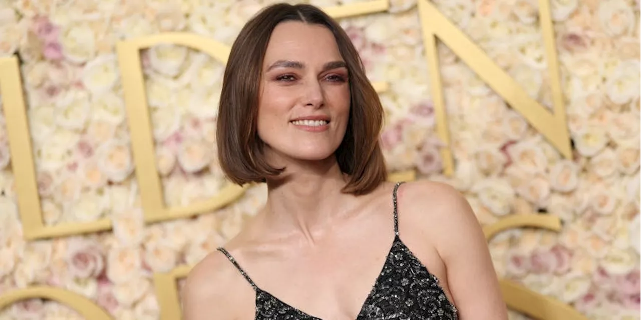 Keira Knightley Shines in a Stunning Chanel Gown at the Golden Globes