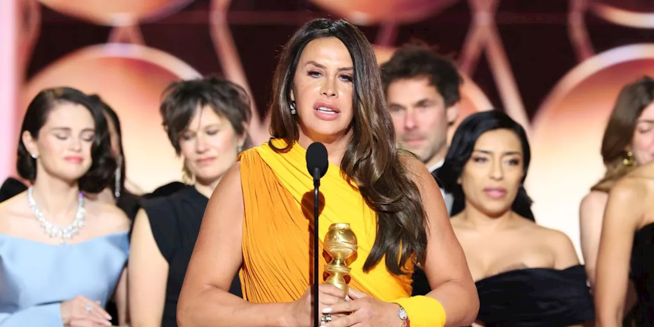 Trans Actress Karla Sofía Gascón Makes History at Golden Globes