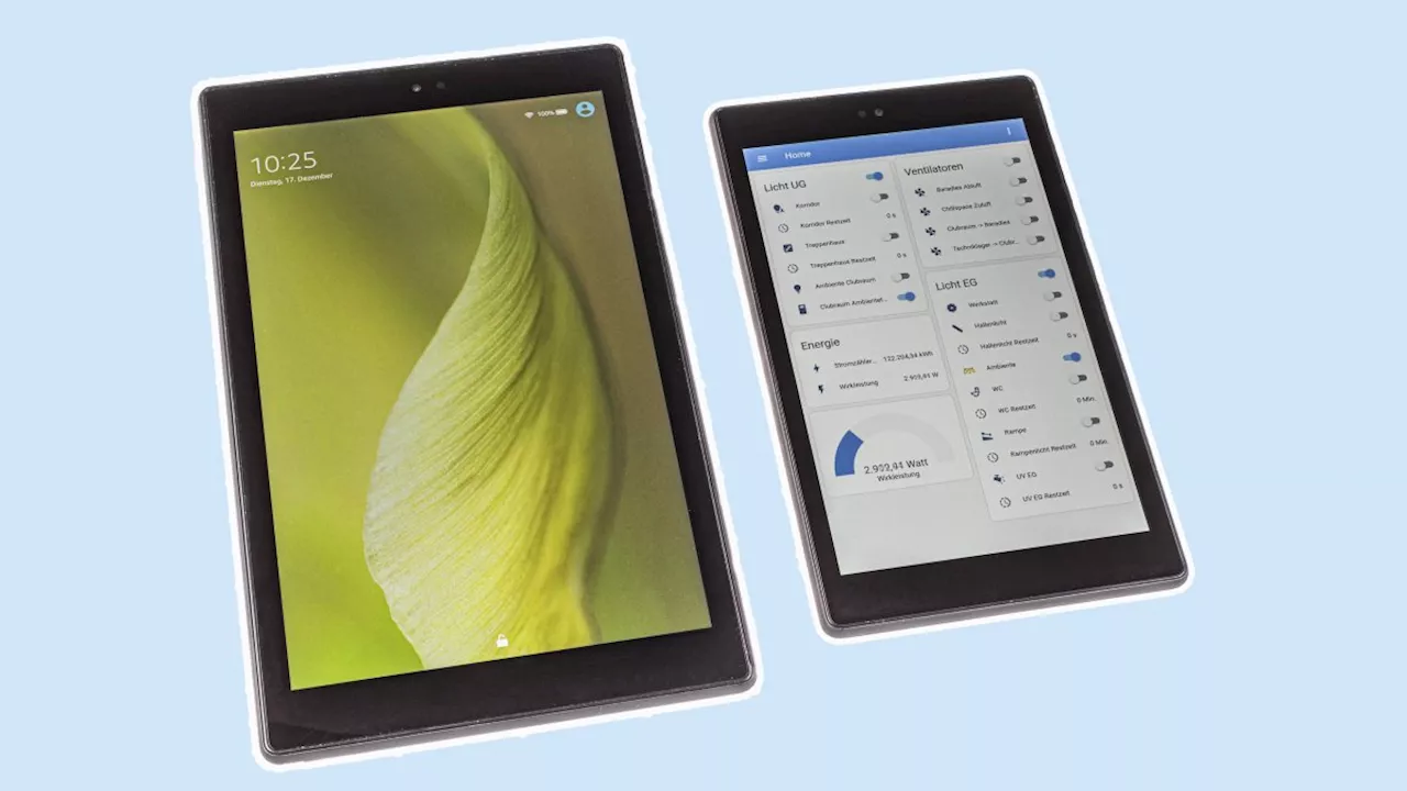 Alte Amazon-Tablets als Smart-Home-Dashboard einsetzen