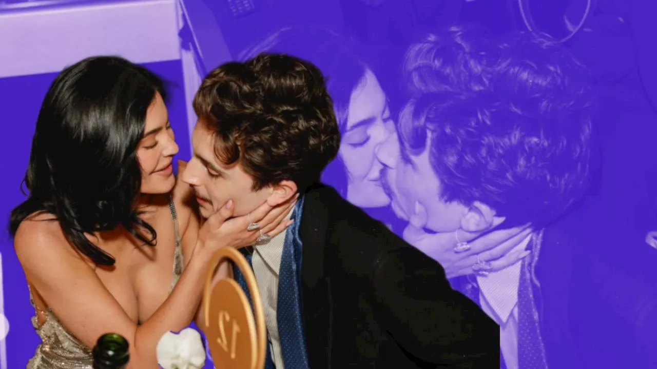 Kylie Jenner y Timothée Chalamet desatan la locura en los Globos de Oro