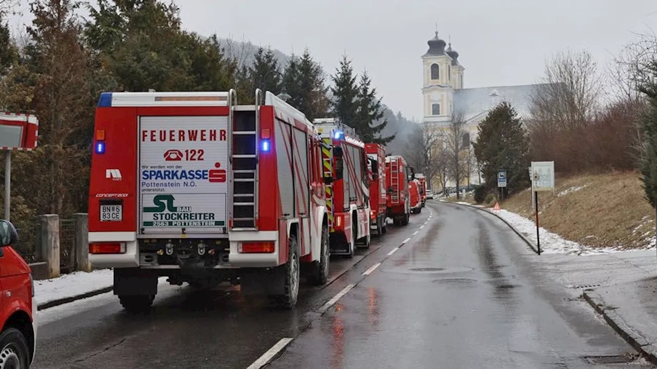 125 Florianis! Brand löste Großeinsatz in NÖ aus